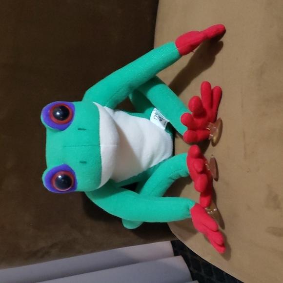 Frog Enchanted 9" EUC *1 Suction Missing - Picture 1 of 3